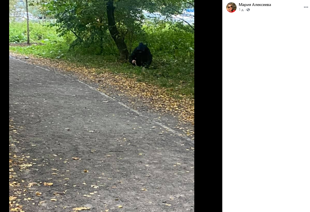 Ковырявшего палкой землю в Медведковском парке мужчину заподозрили в поиске наркотиков